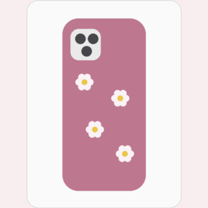 Pastel Daisy Glossy Case